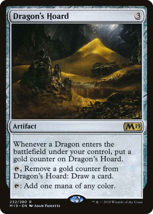 Dragon's Hoard (M19-232) - Core Set 2019 Foil