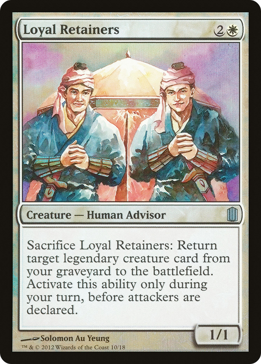 Loyal Retainers (CM1-010) - Commander's Arsenal Foil