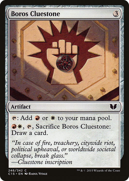 Boros Cluestone (C15-246) - Commander 2015