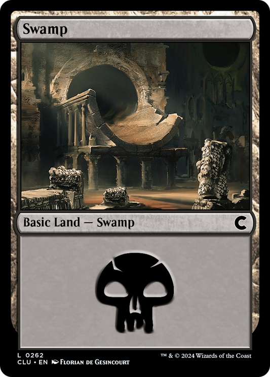 Swamp (CLU-262) - Ravnica: Clue Edition