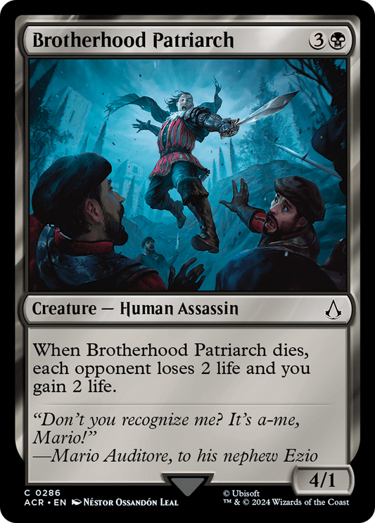 Brotherhood Patriarch (ACR-286) - Assassin's Creed