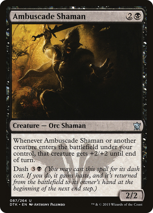 Ambuscade Shaman (DTK-087) - Dragons of Tarkir