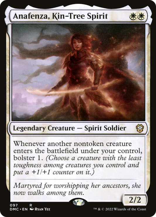 Anafenza, Kin-Tree Spirit (DMC-097) - Dominaria United Commander