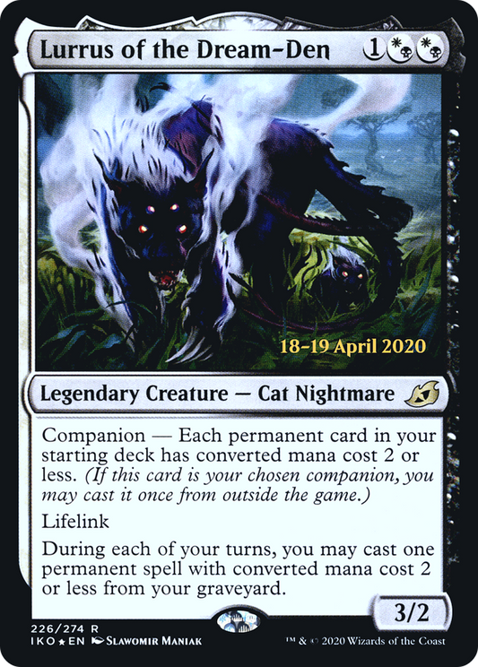 Lurrus of the Dream-Den (PIKO-226S) - Ikoria: Lair of Behemoths Promos: (companion) Foil