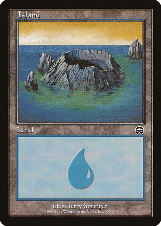 Island (MMQ-335) - Mercadian Masques Foil