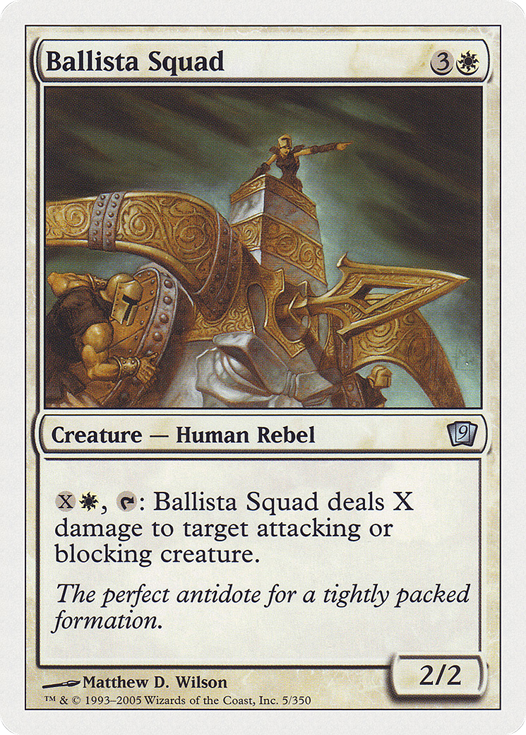 Ballista Squad (9ED-005) - Ninth Edition