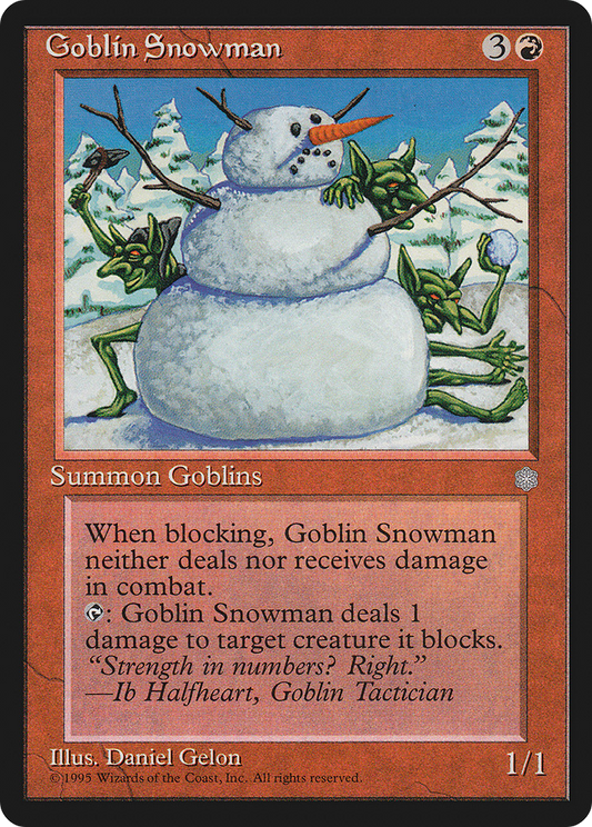 Goblin Snowman (ICE-191) - Ice Age