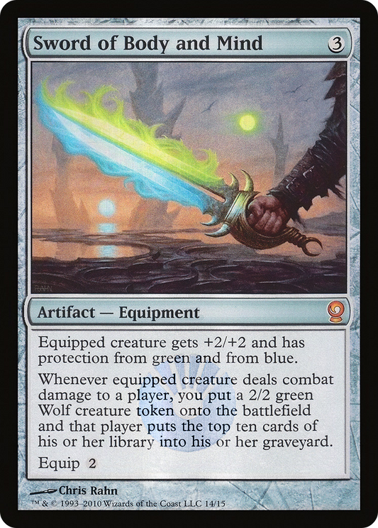 Sword of Body and Mind (V10-014) - From the Vault: Relics Foil