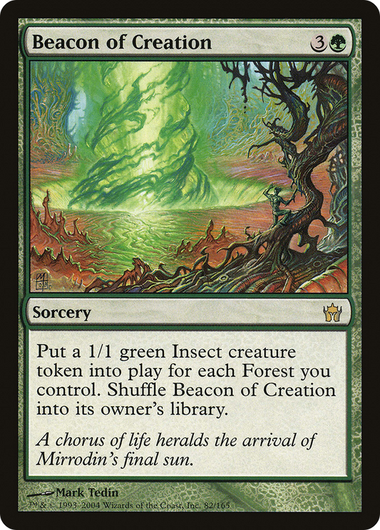 Beacon of Creation (5DN-082) - Fifth Dawn Foil