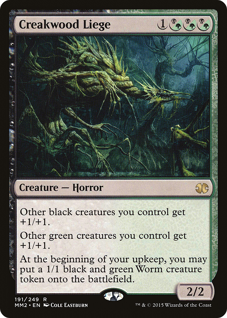 Creakwood Liege  (MM2-191) - Modern Masters 2015 Foil