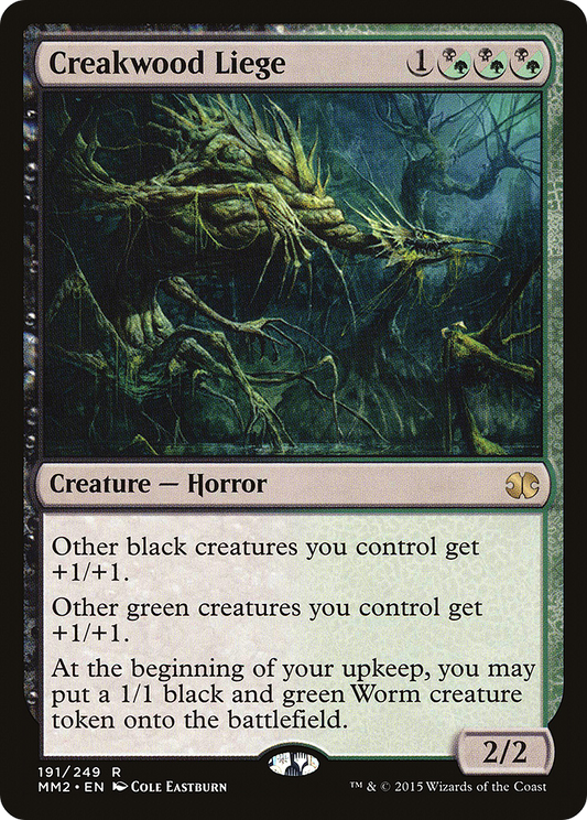 Creakwood Liege  (MM2-191) - Modern Masters 2015 Foil