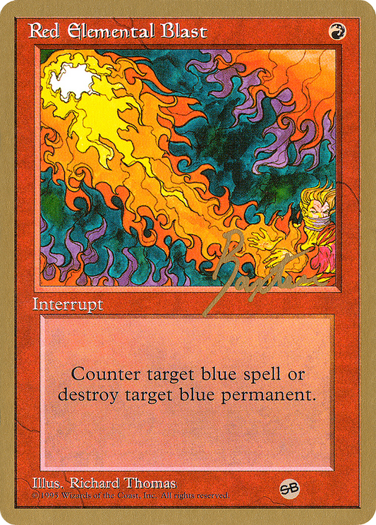 Red Elemental Blast (PTC-GB218SB) - Pro Tour Collector Set