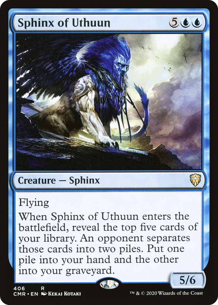 Sphinx of Uthuun (CMR-406) - Commander Legends