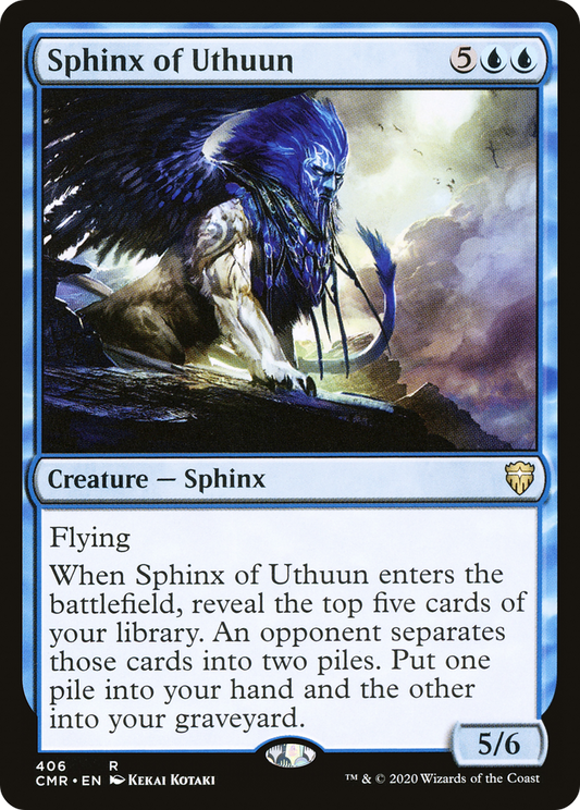 Sphinx of Uthuun (CMR-406) - Commander Legends