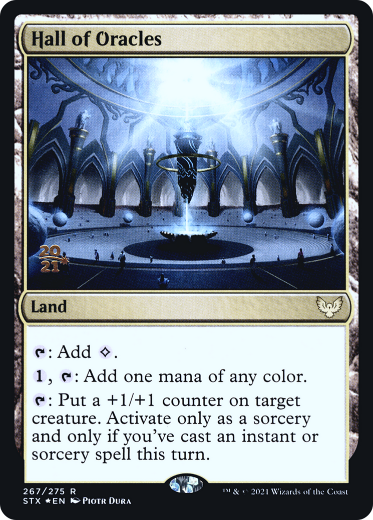 Hall of Oracles (PRE-267S) - Strixhaven: School of Mages Promos (Prerelease) Foil