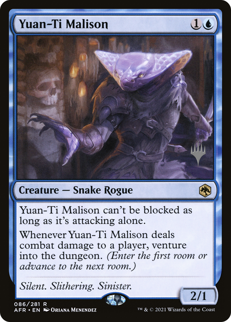 Yuan-Ti Malison (PPAFR-86P) - Adventures in the Forgotten Realms Promos (Promo Pack)