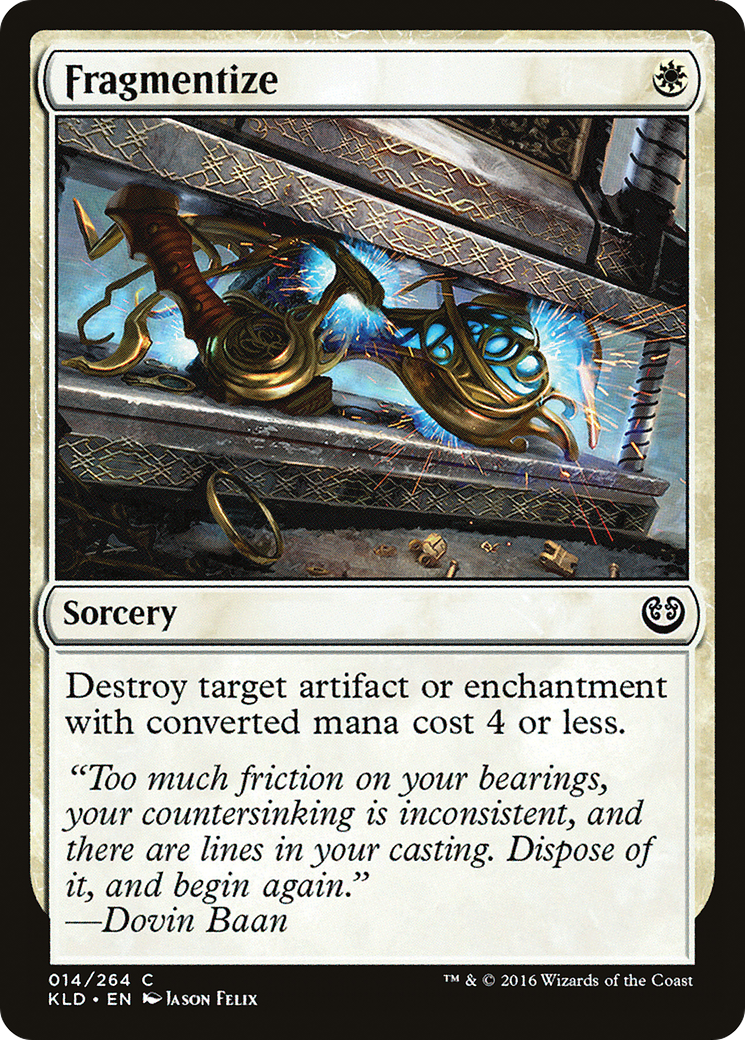 Fragmentize (KLD-014) - Kaladesh