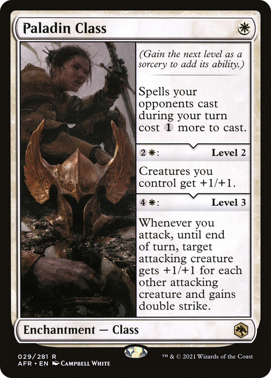 Paladin Class (AFR-029) - Adventures in the Forgotten Realms Foil