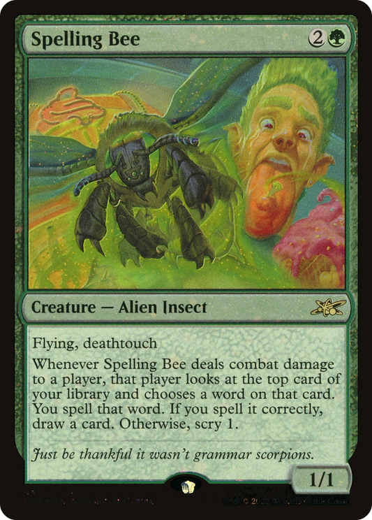 Spelling Bee (UNF-441) - Unfinity Foil