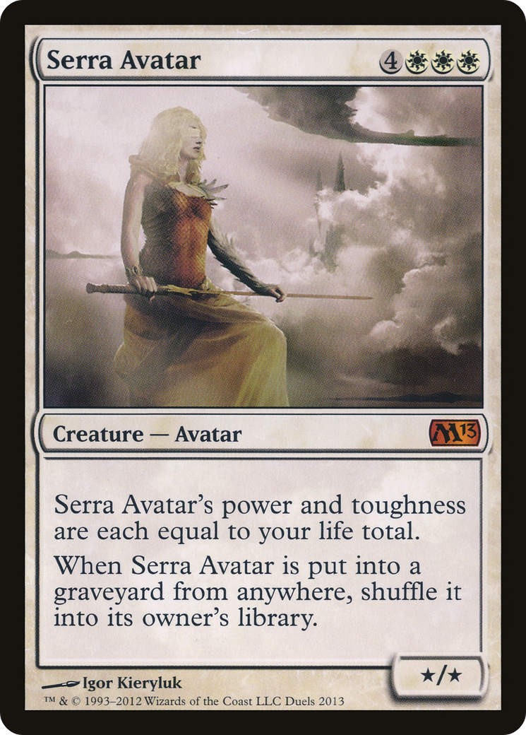 Serra Avatar (PDP13-002) - Duels of the Planeswalkers 2013 Promos