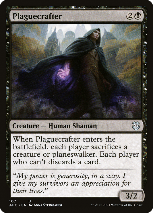 Plaguecrafter (AFC-107) - Forgotten Realms Commander