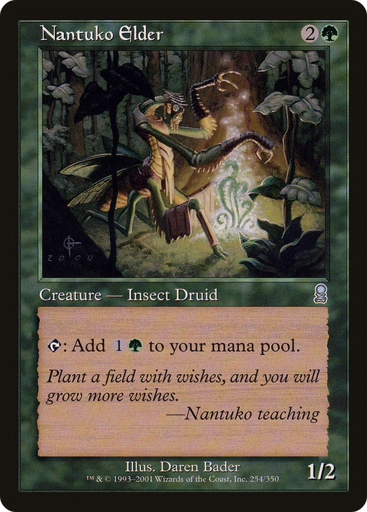 Nantuko Elder (ODY-254) - Odyssey Foil