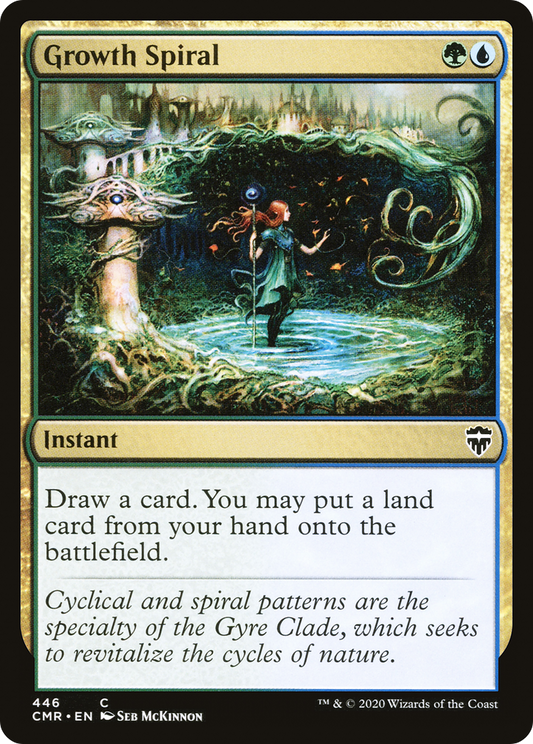 Growth Spiral (CMR-446) - Commander Legends