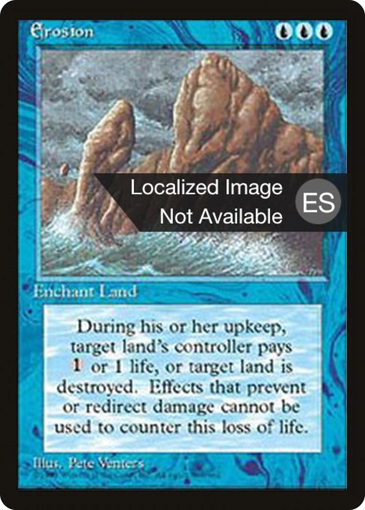 Erosion (4BB-070) - Fourth Edition Foreign Black Border