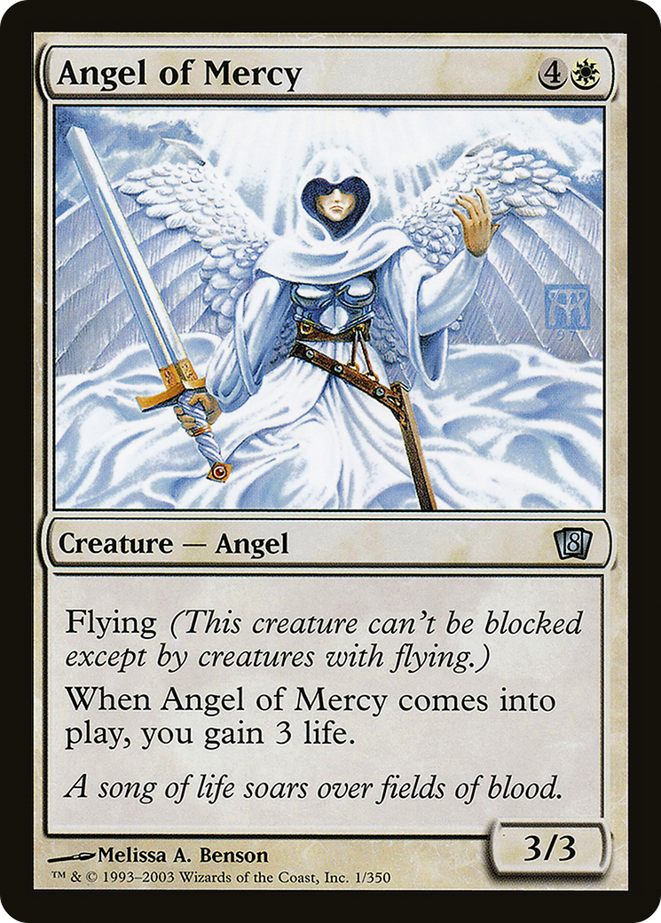 Angel of Mercy (8ED-01★) - Eighth Edition Foil