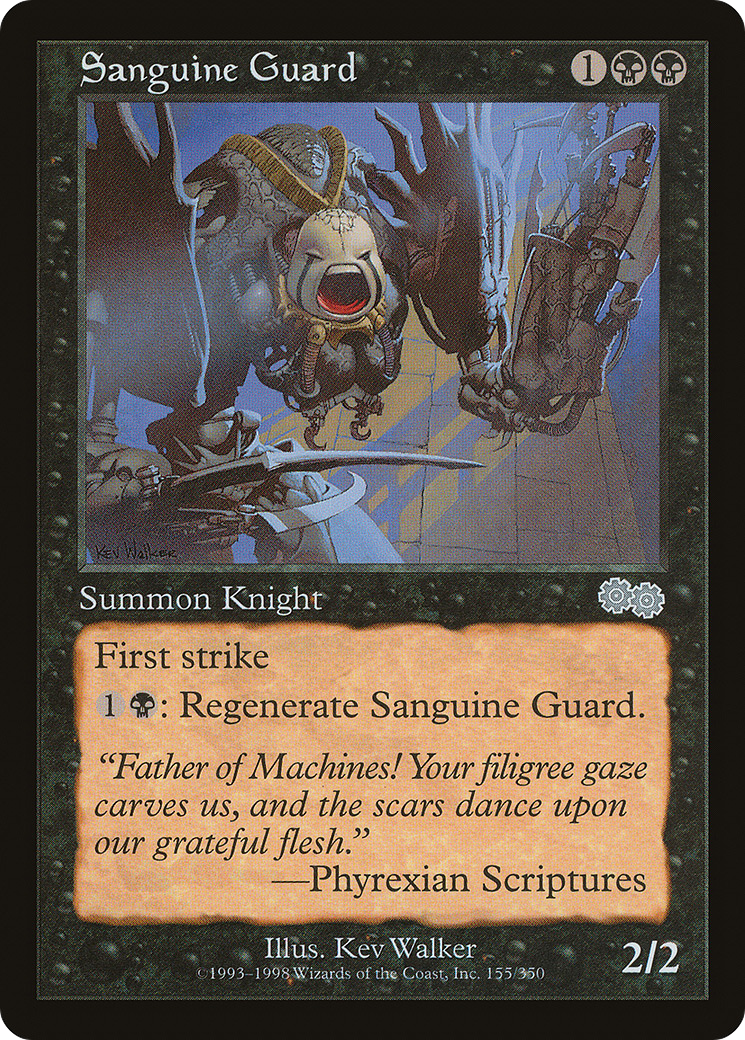 Sanguine Guard (USG-155) - Urza's Saga