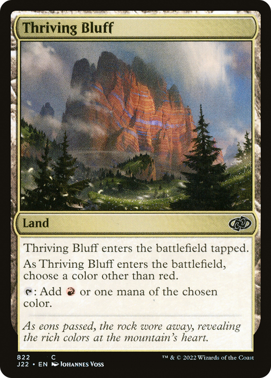 Thriving Bluff (J22-822) - Jumpstart 2022