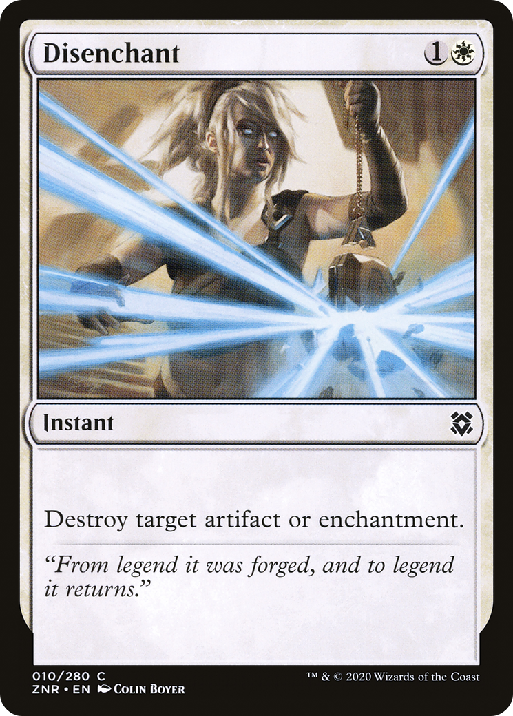 Disenchant (ZNR-010) - Zendikar Rising