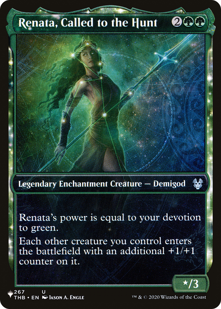 Renata, Called to the Hunt (Showcase) (LIST-THB-267) - The List: (Showcase)