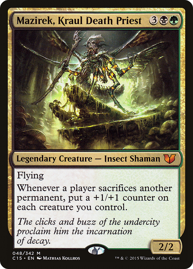 Mazirek, Kraul Death Priest (C15-048) - Commander 2015