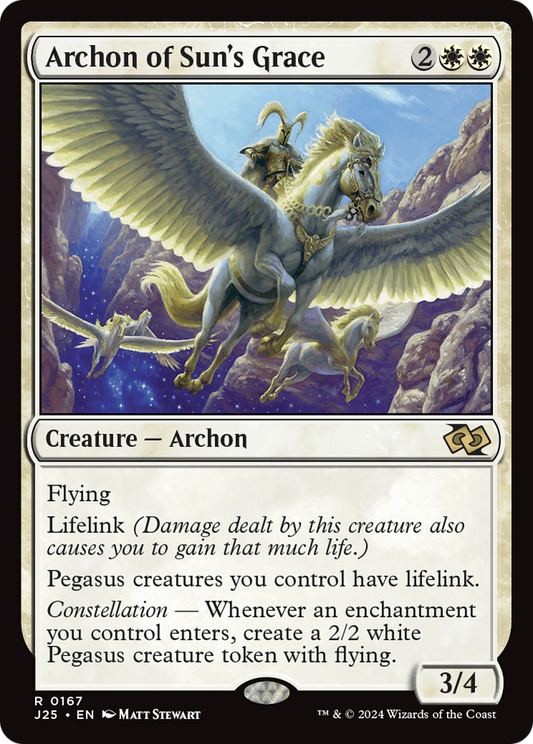 Archon of Sun's Grace (J25-167) - Foundations Jumpstart