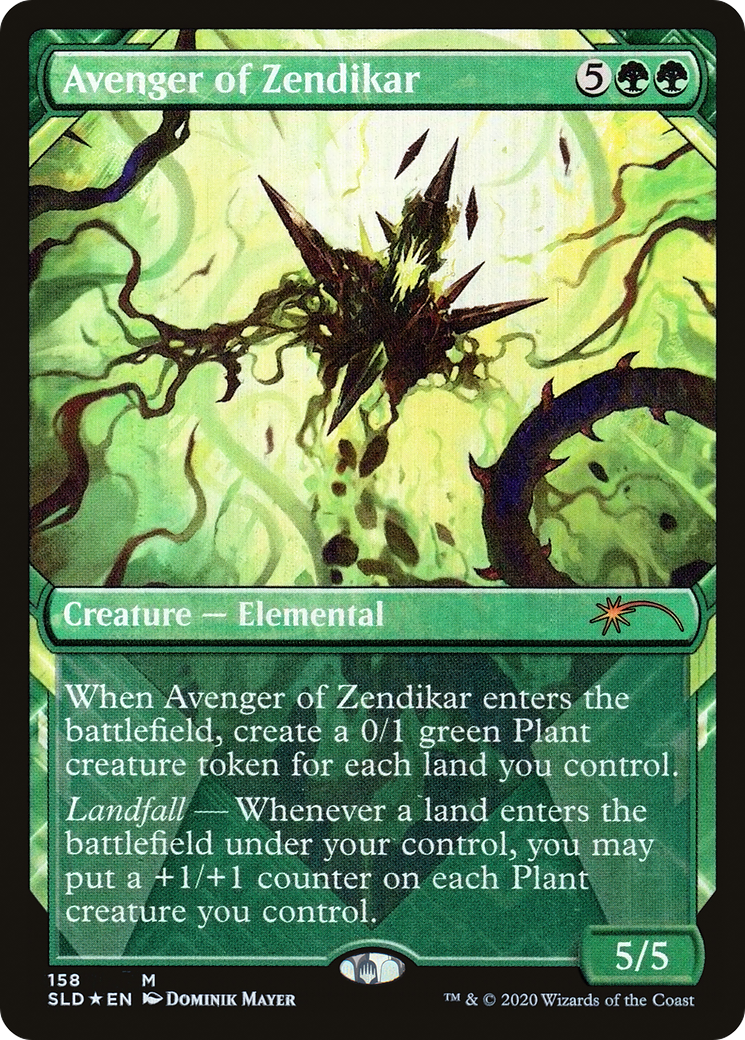 Avenger of Zendikar (SLD-158) - Secret Lair Drop: (Showcase)