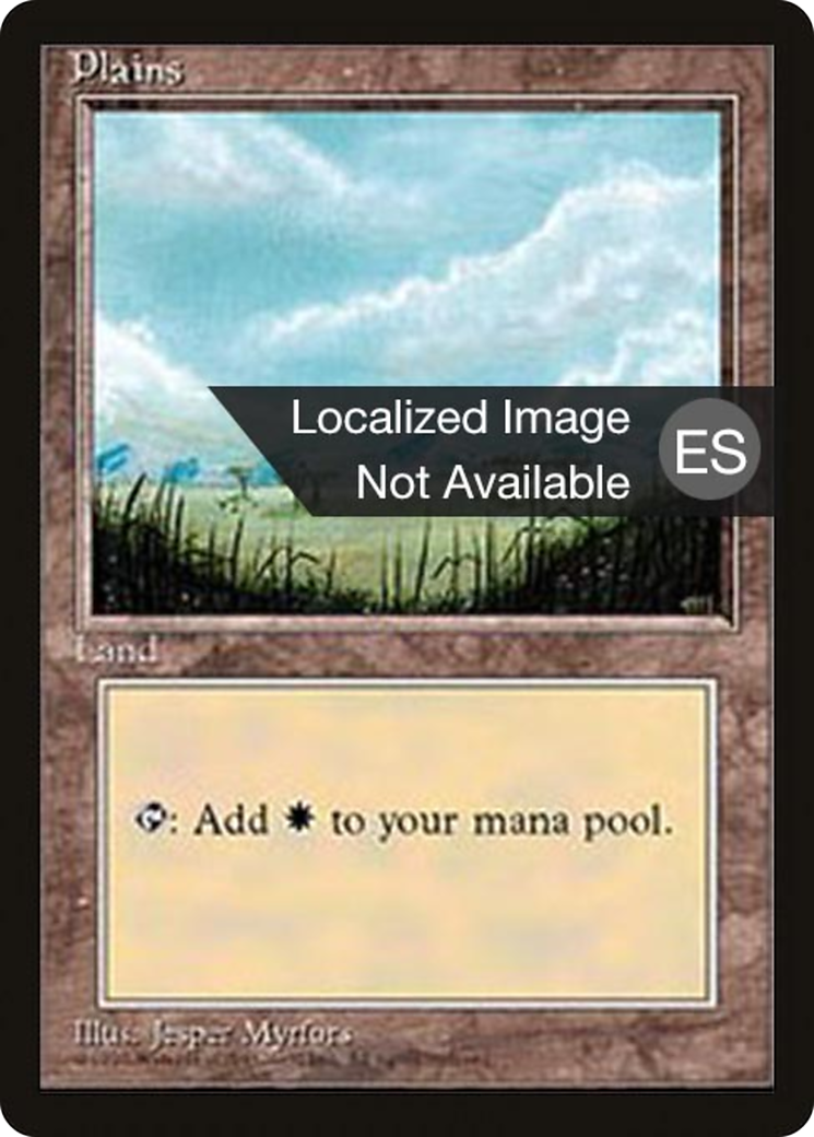 Plains (4BB-365) - Fourth Edition Foreign Black Border