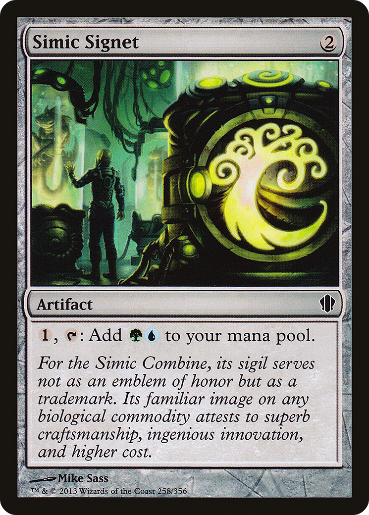 Simic Signet (C13-258) - Commander 2013