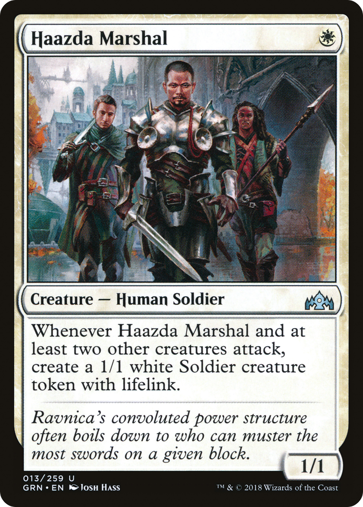 Haazda Marshal (GRN-013) - Guilds of Ravnica Foil