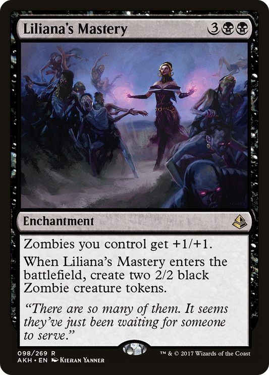 Liliana's Mastery (AKH-098) - Amonkhet