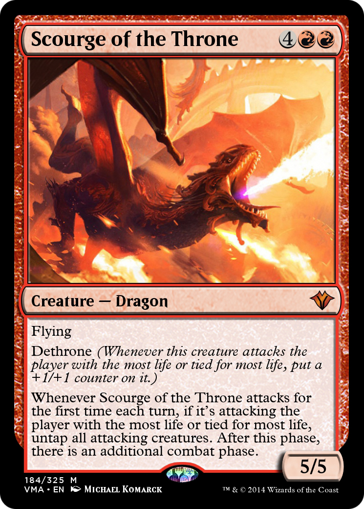 Scourge of the Throne (VMA-184) - Vintage Masters