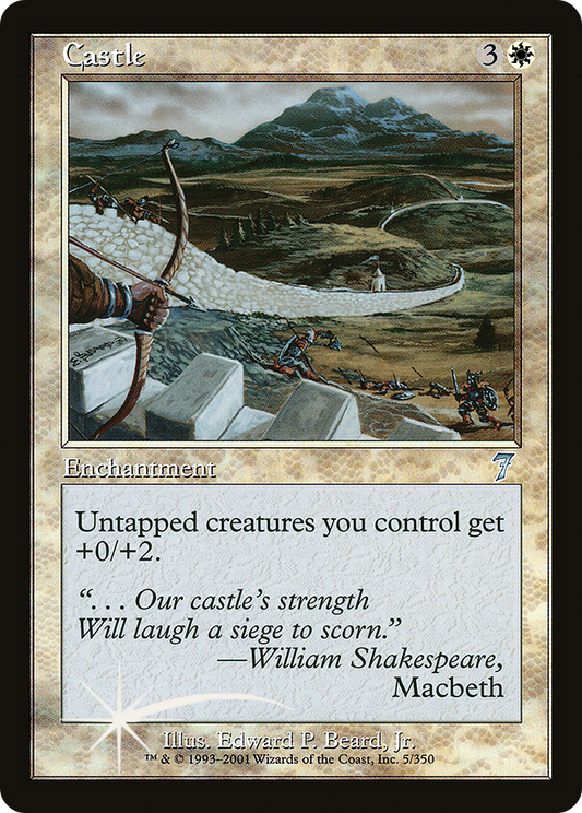 Castle (7ED-05★) - Seventh Edition Foil
