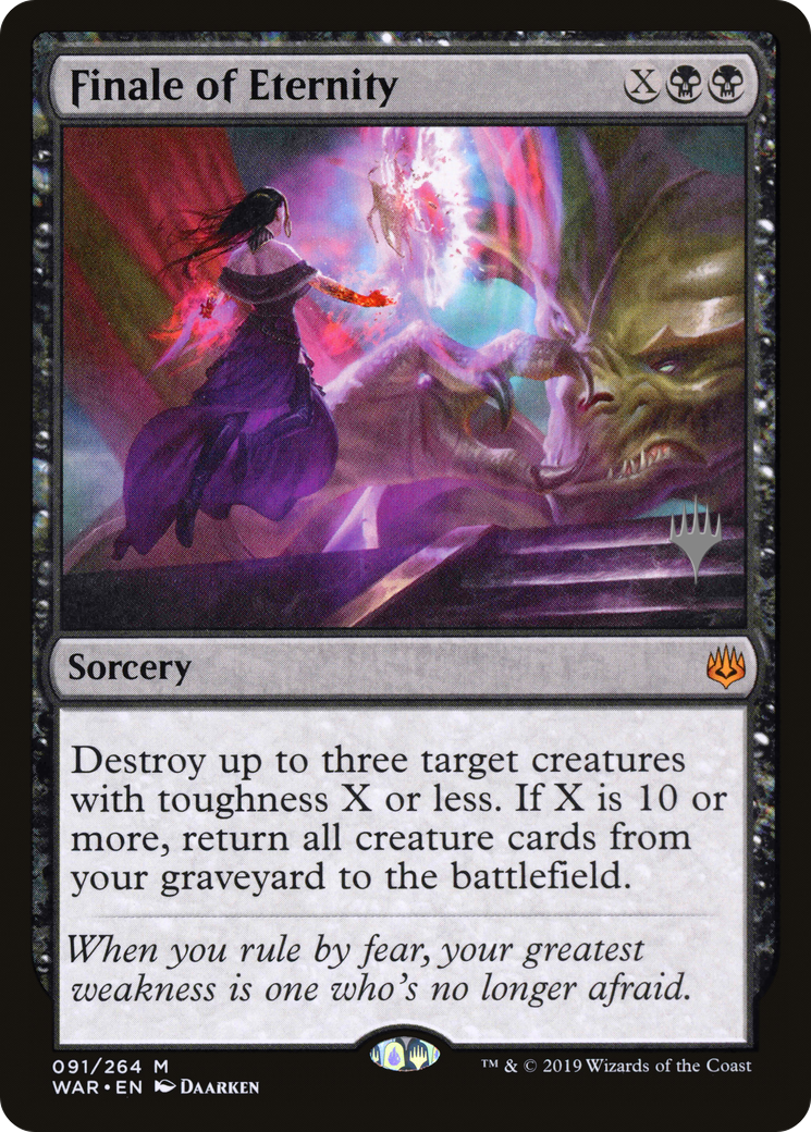 Finale of Eternity (PPELD-091) - War of the Spark Promos (Promo Pack) Foil