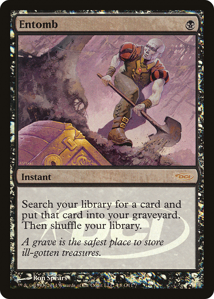 Entomb (G11-004) - Judge Gift Cards 2011 Foil