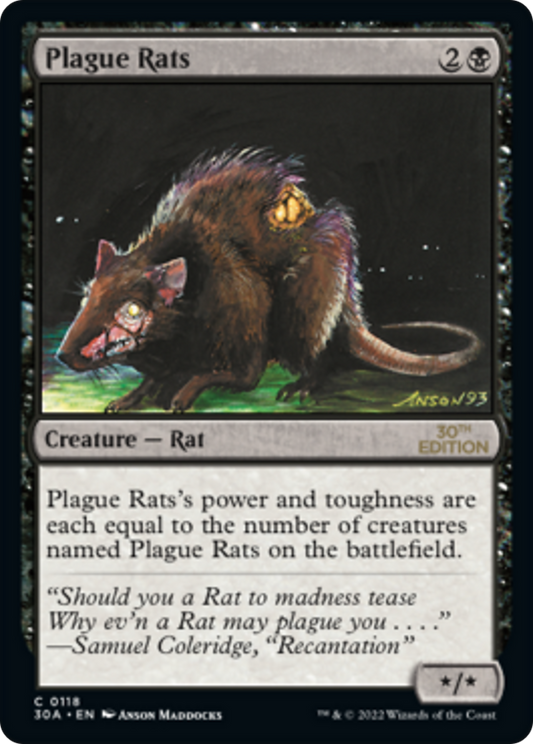 Plague Rats (30A-118) - 30th Anniversary Edition