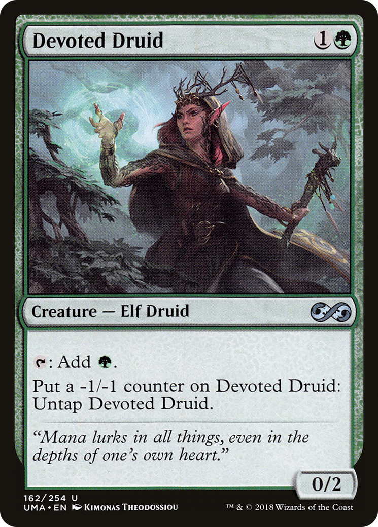 Devoted Druid (UMA-162) - Ultimate Masters Foil