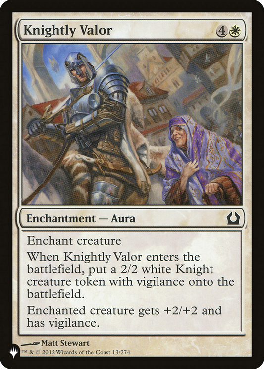 Knightly Valor (PLST-RTR-13) - The List