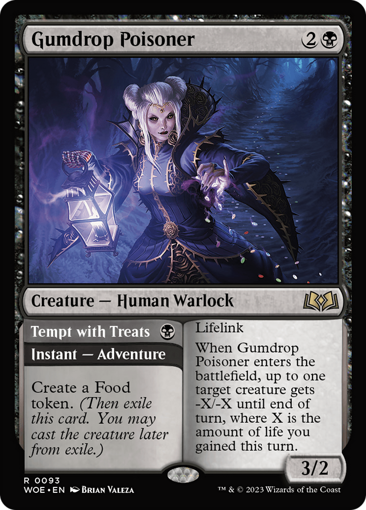 Gumdrop Poisoner  (WOE-093) - Wilds of Eldraine Foil