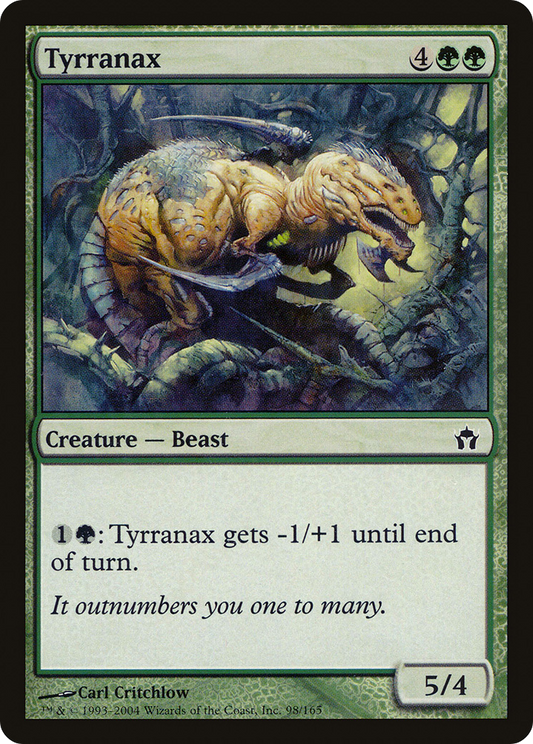 Tyrranax (5DN-098) - Fifth Dawn Foil