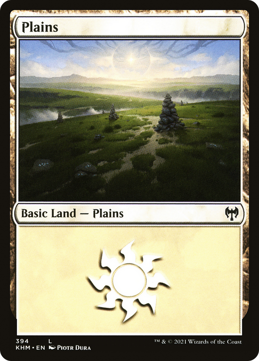 Plains (KHM-394) - Kaldheim Foil